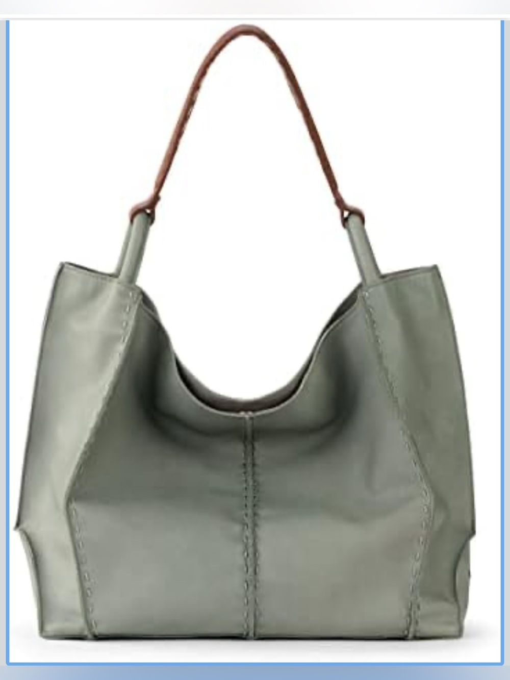 The Sak Los Feliz Large Tote Bag Leather Roomy Purse Single Shouder Strap